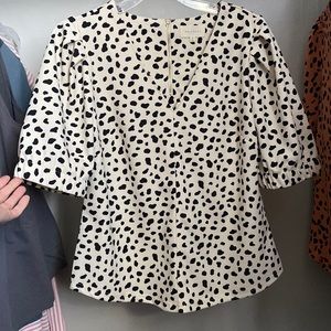 Medium, Melloday, cow print blouse
